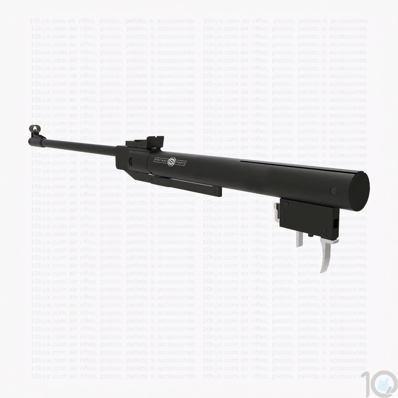 NX 100 Precihole Air Rifle Brown Butt Black Rifle Colour - view 3