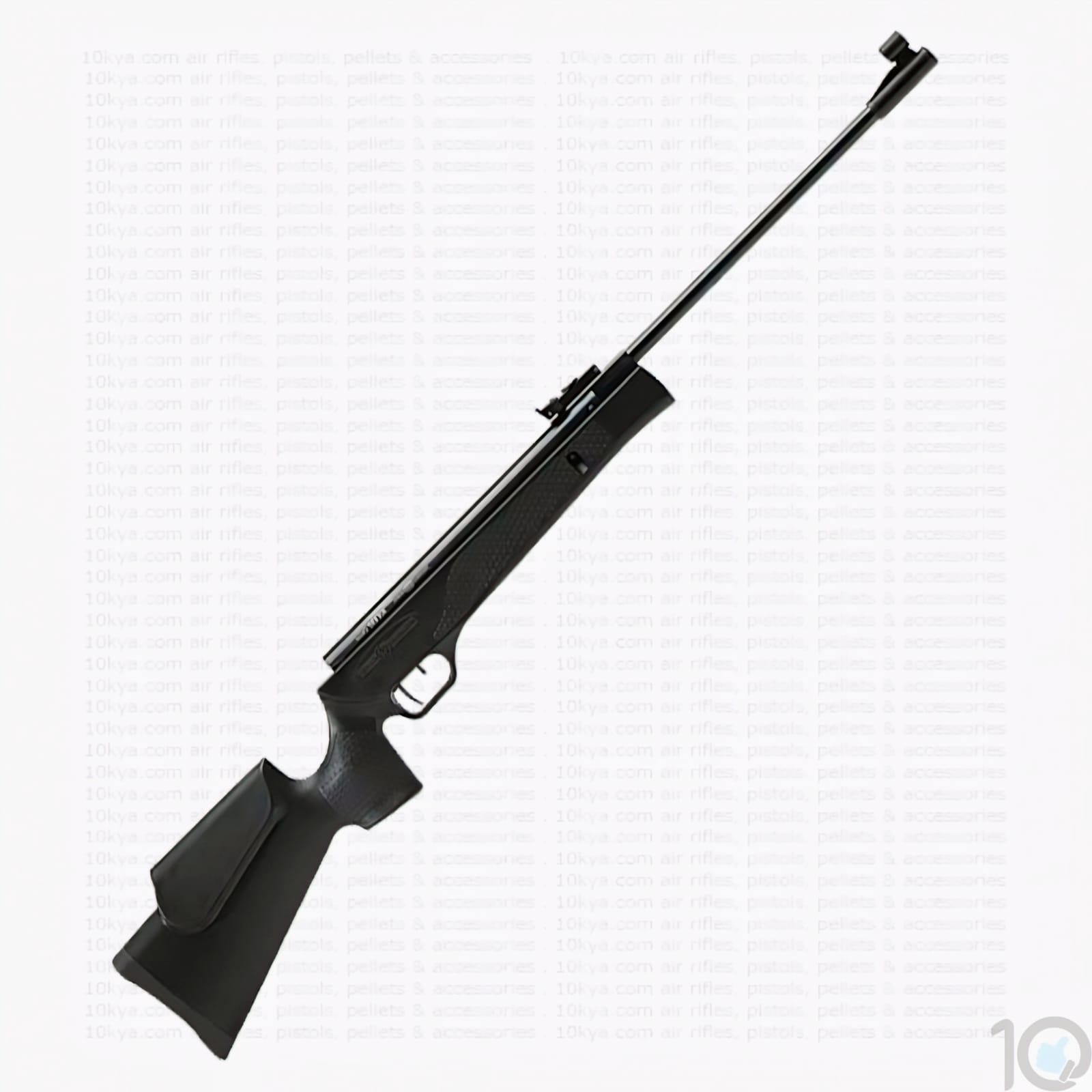 NX 100 Precihole Air Rifle Brown Butt Black Rifle Colour - view 2