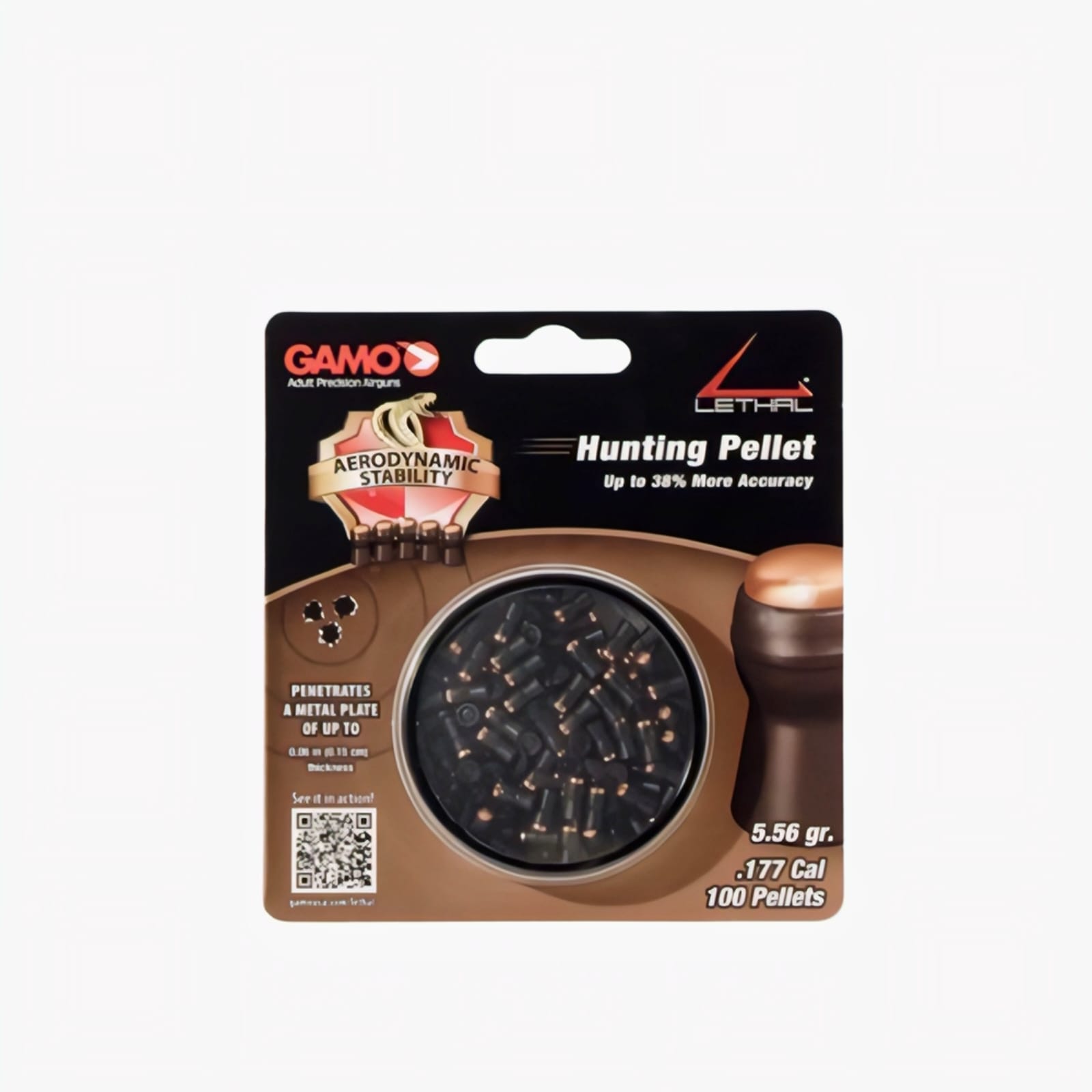 Gamo Lethal (cal .177 GR 5.56) – 100 Count - view 2